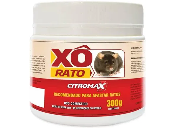 Repelente Citromax Xô Rato para Ambientes - 300g